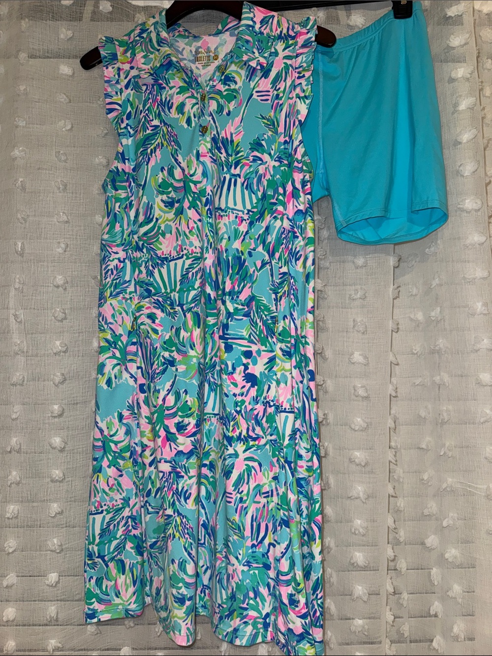 Lilly Pulitzer Luxletic Silvia Dress - Cabana Cocktail